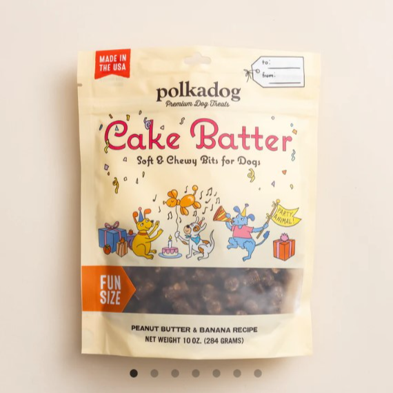 Polkadog Pouch - Cake Batter PB & Banana