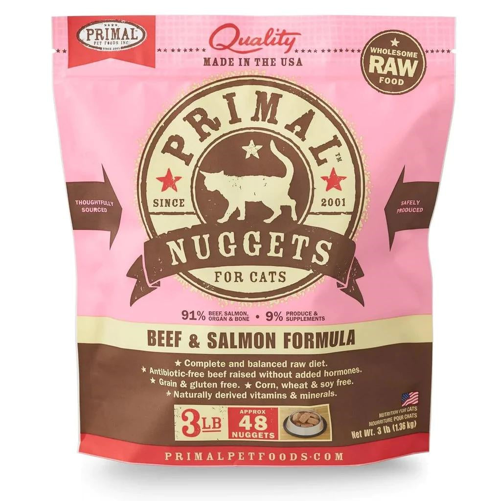 Primal - Cat Beef & Salmon Nuggets