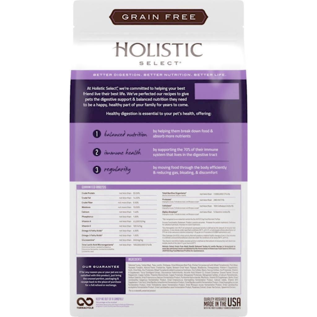 WellPet - Holistic Select - Dog Turkey & Lentils