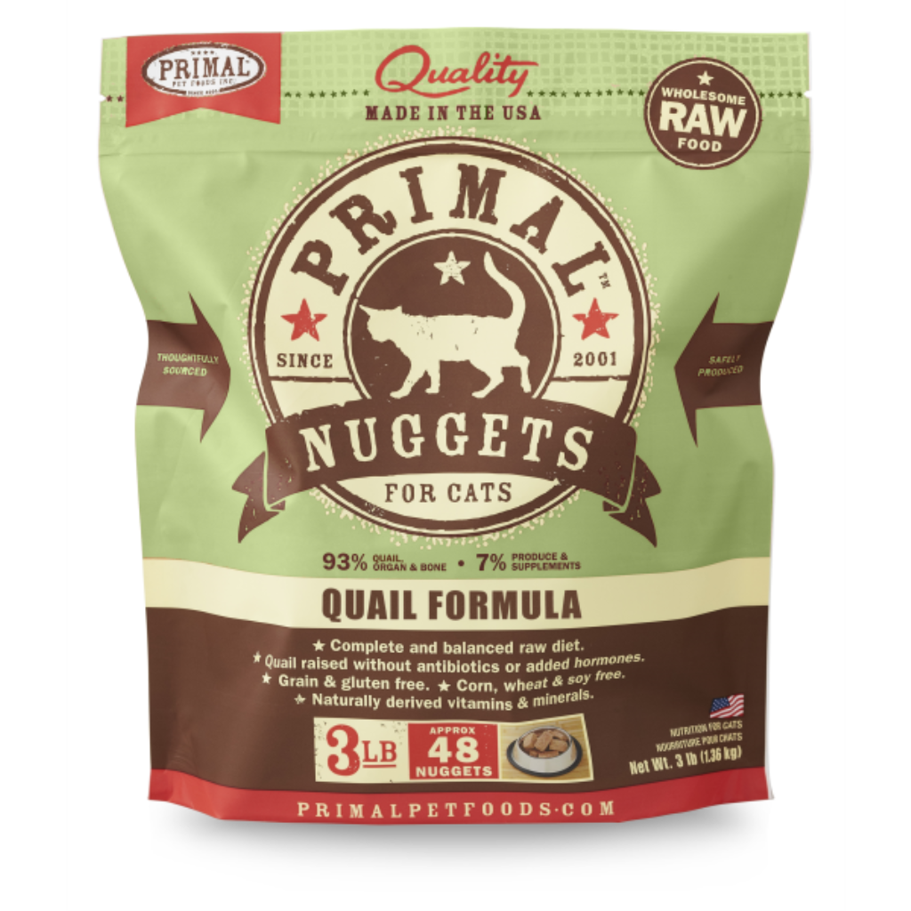 Primal - Cat Quail Nuggets