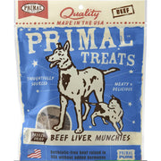 Primal - Dog Freeze Dried Beef Liver Munchie
