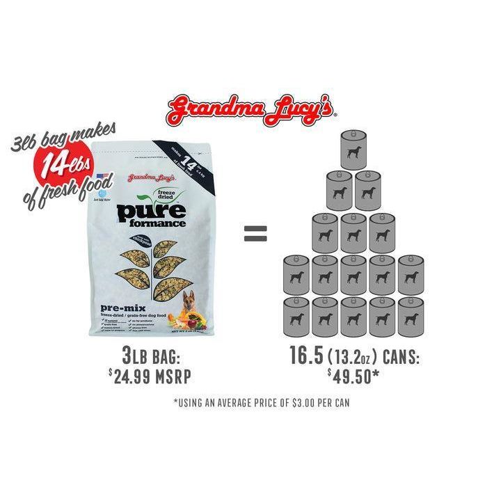 Grandma Lucy's - Pureformance - Dog - Grain Free Premix