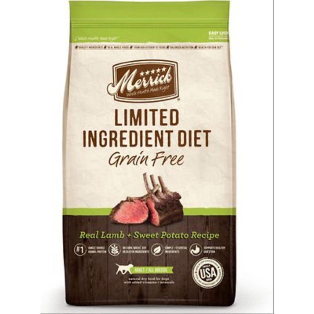 Merrick - LID - Dog Grain Free Lamb