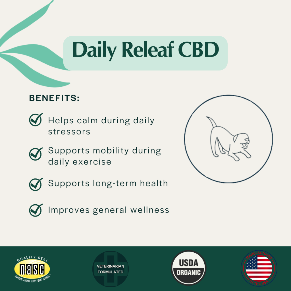 Pet Releaf - Edibites Stress  Releaf Pepper Bacn - Lg