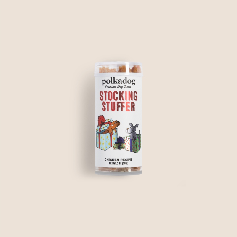 Polkadog Holiday - Mini Tube Stocking Stuffe