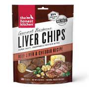 Barbecue Liver Chips - Beef Liver & Cheddar