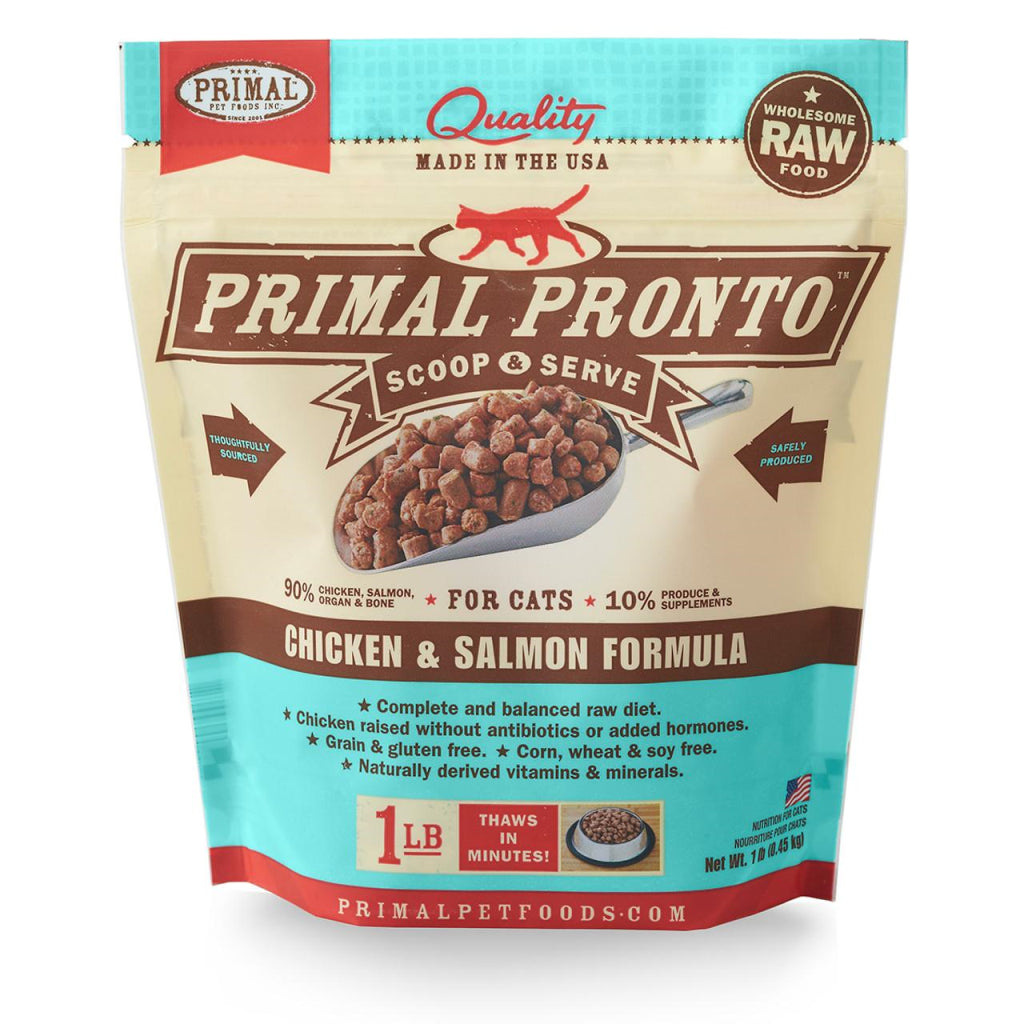 Primal - Cat Chicken & Salmon Pronto