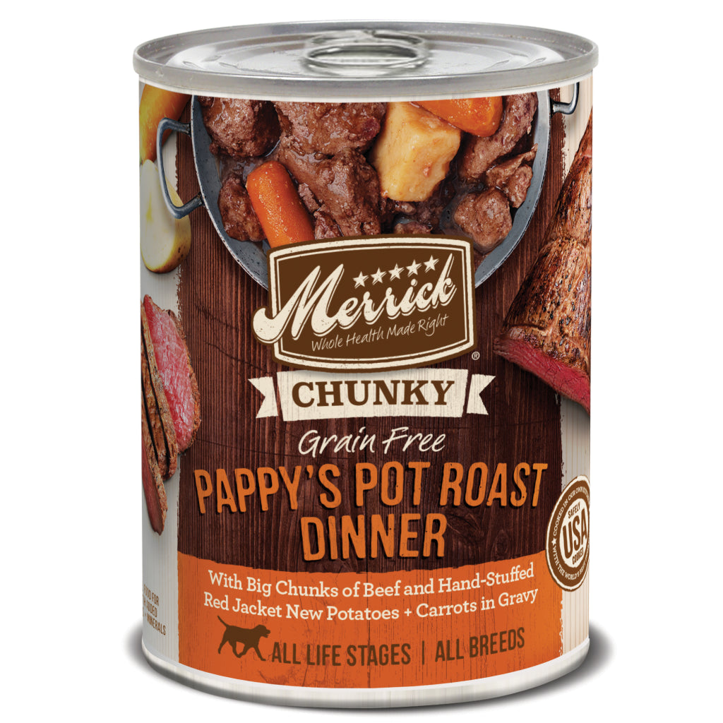 Merrick - Classic - Dog Chunky Pappy Pot Roast