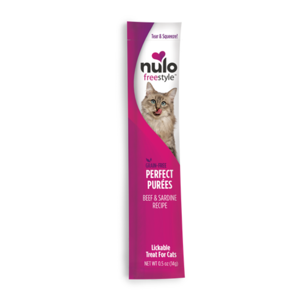 Nulo - Freestyle - Cat Grain-Free Beef & Sardine Puree Sachet