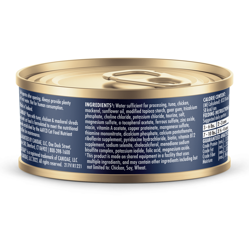PURE - Cat Tuna, Chicken & Mackerel in Broth