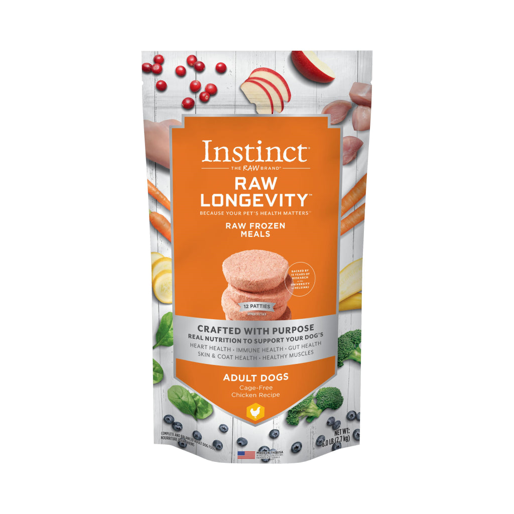 Instinct Longevity - Dog Lamb Patties