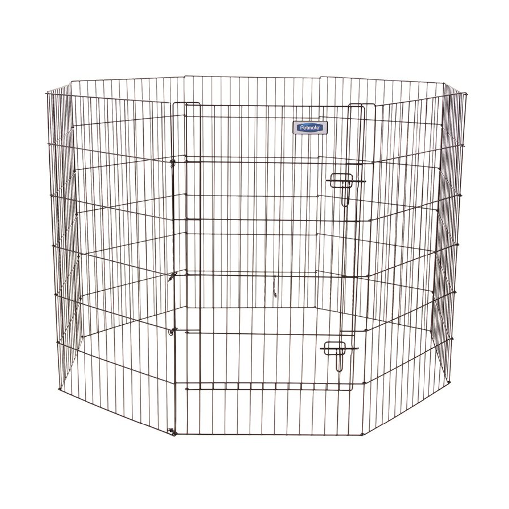 Petmate - Exercise Pen with Door 8 Panel 42x24