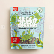 Polkadog Pouch - Green Monstah Training Bits