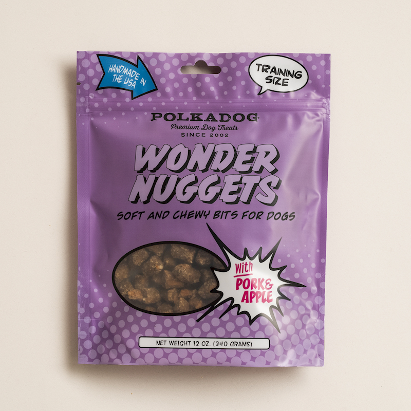 Polkadog Pouch - Wonder Nuggets, Pork & Apple