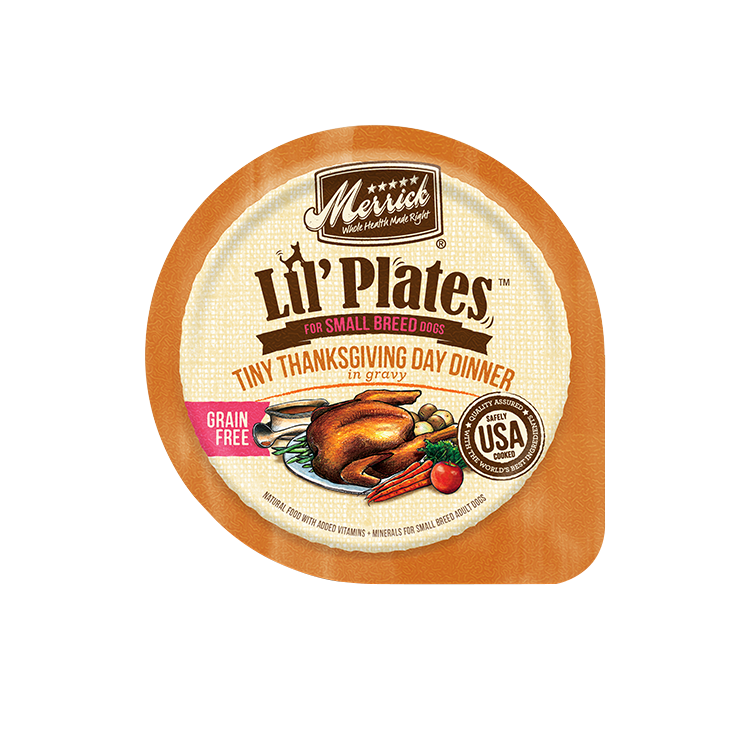 Merrick - Lil Plates - Dog Grain Free Tiny Thanksgiving Dinner