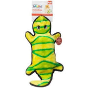 Outward Hound - Dog Invincibles Gecko 2 Squeakers Yellow/Green