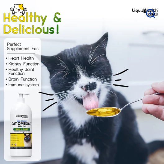 Liquid Health - Cat Omega-3 Fish Oil
