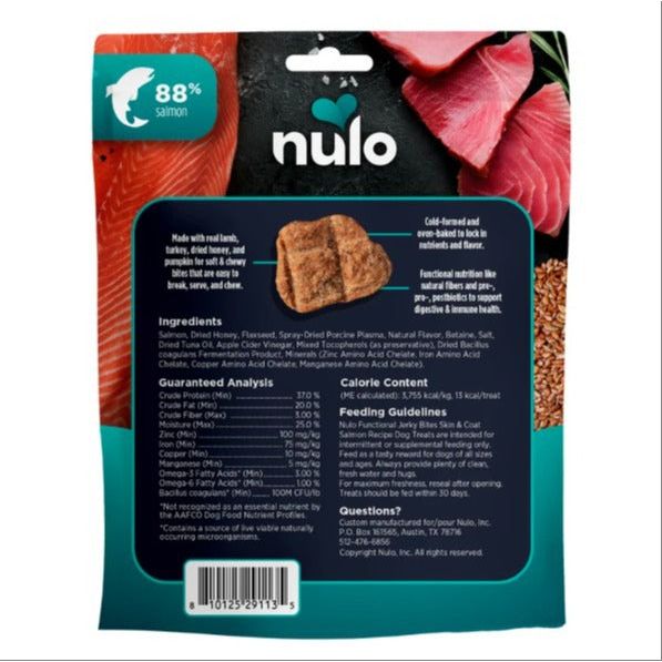 Nulo - Freestyle - Dog Functional Jerky Skin & Coat Salm