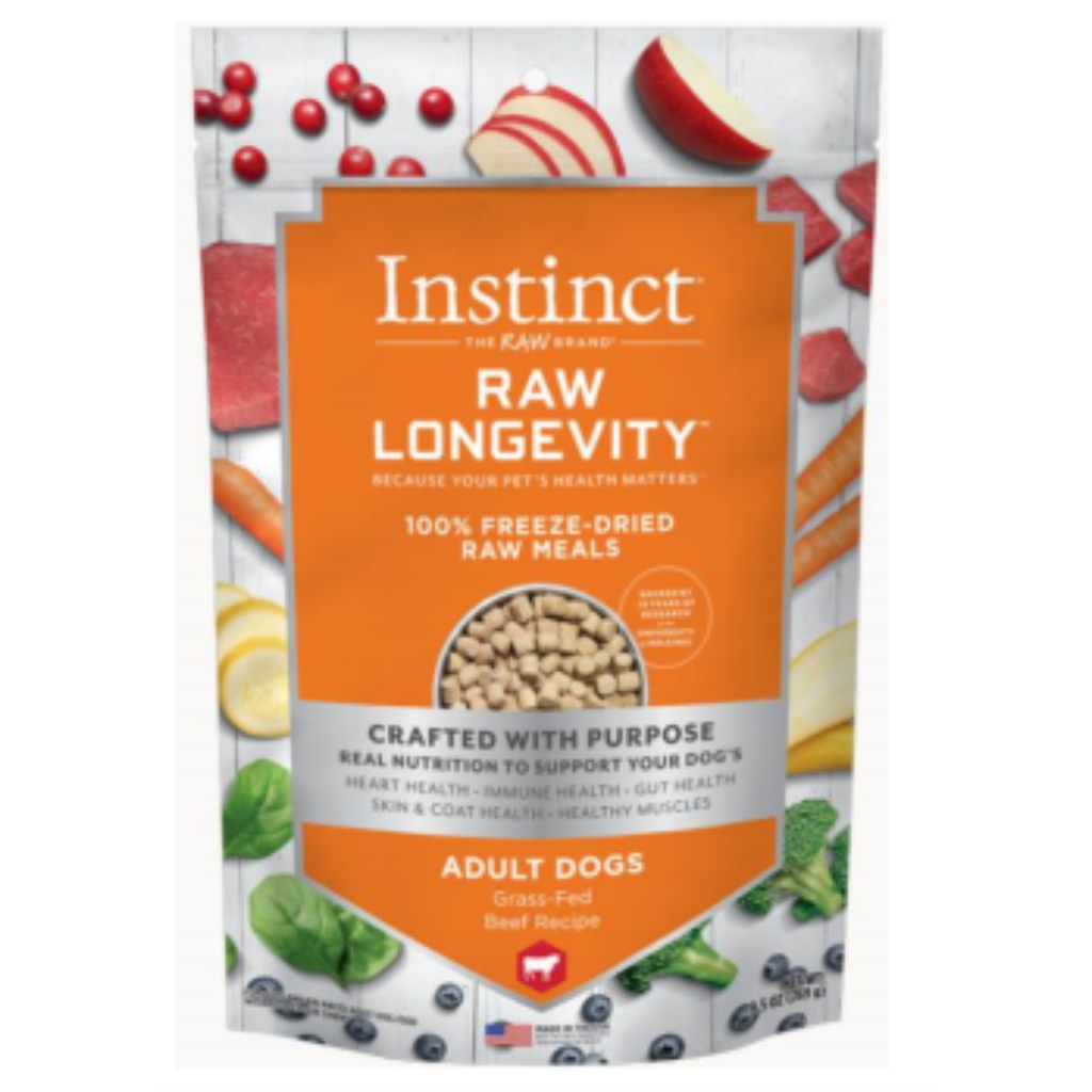 Instinct Longevity - FD Meal Dog Beef 9.5
