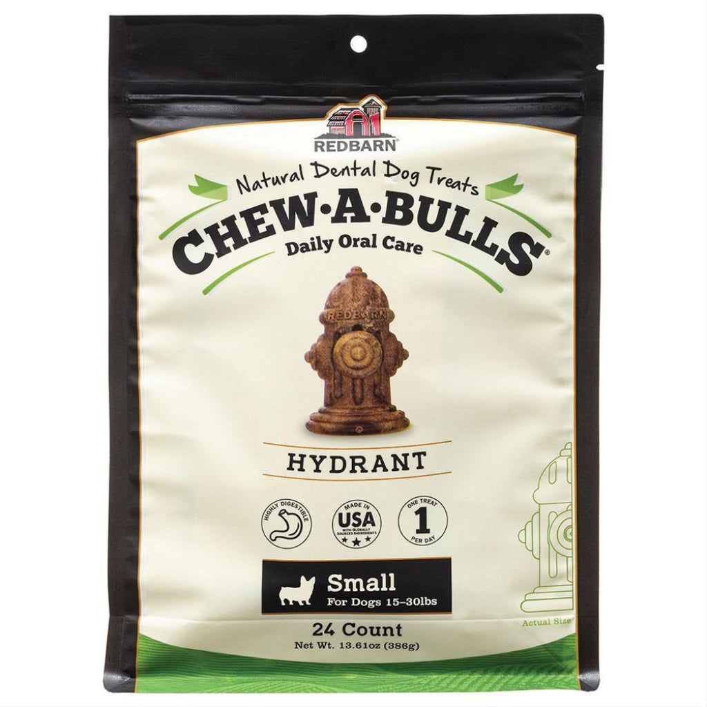 Redbarn - Chew-A-Bulls Hydrant Sml 24pk