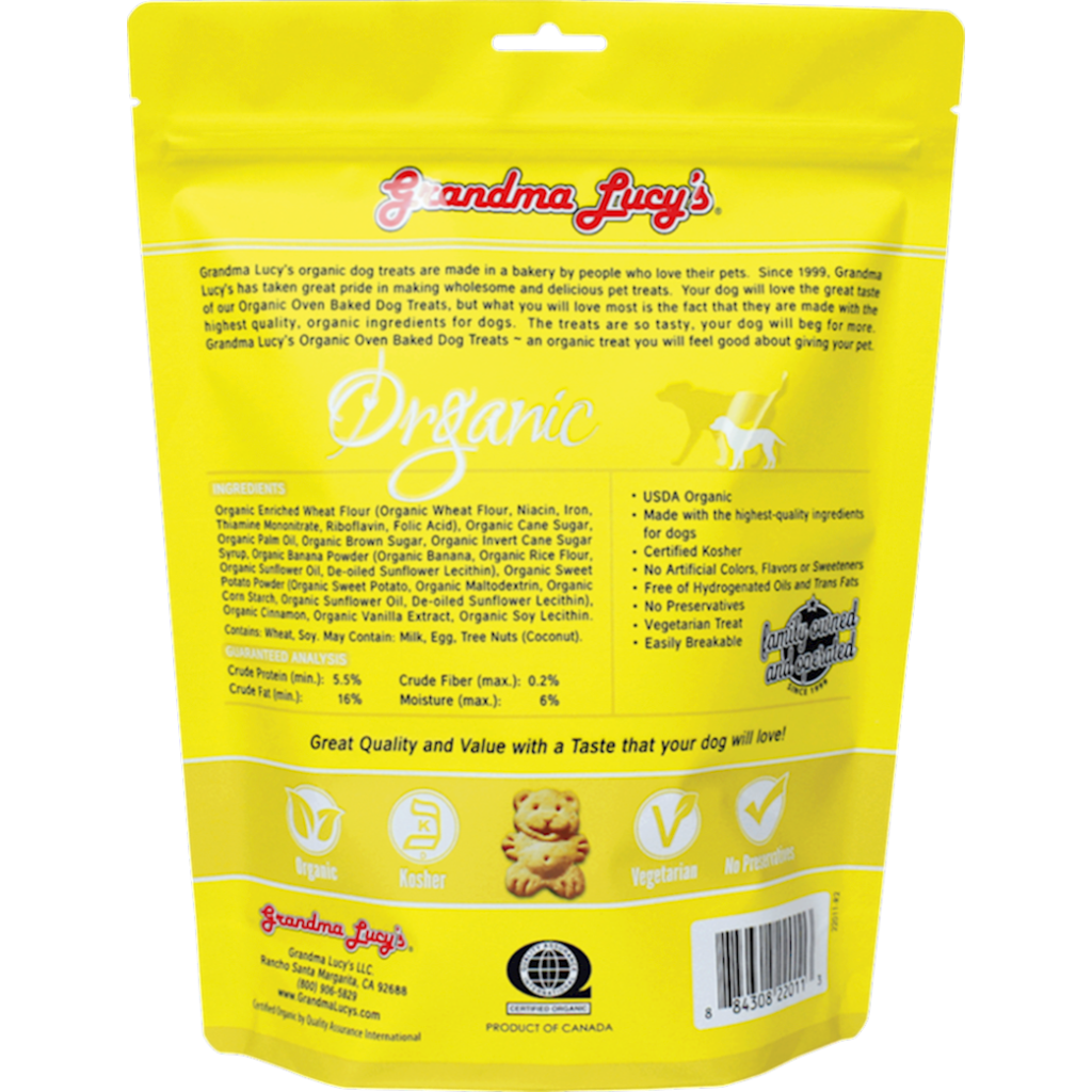 Grandma Lucy's - Organic Banana & Sweet Potato Cookies