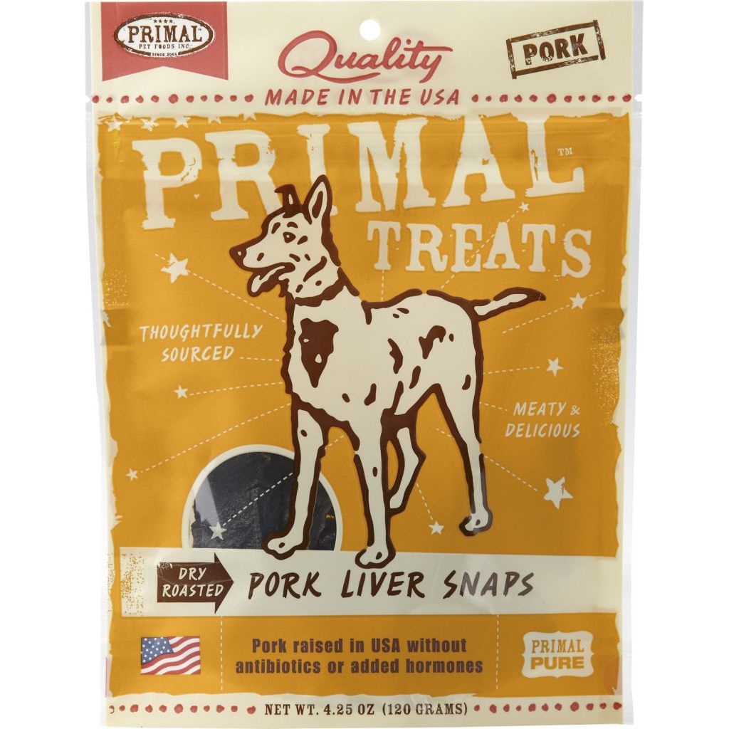 Primal - Dog Pork Liver Snaps