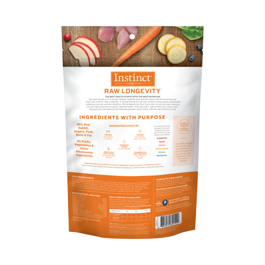 Instinct Longevity - FD Meal Cat Rabbit