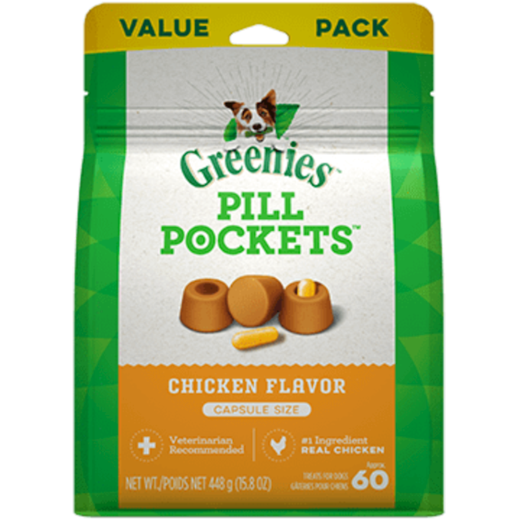 Greenies - Dog Pill Pockets Chicken Capsule