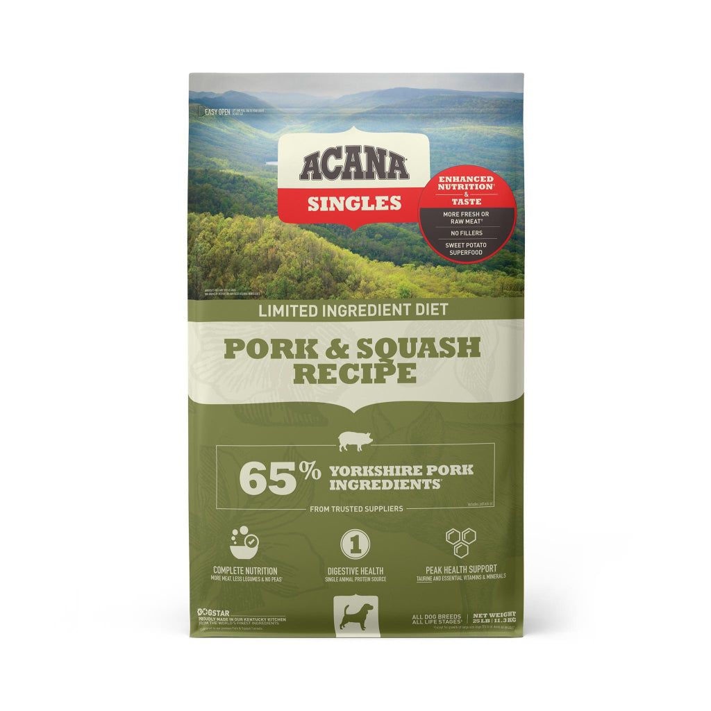 Champion - Acana - Dog Singles Pork & Squash