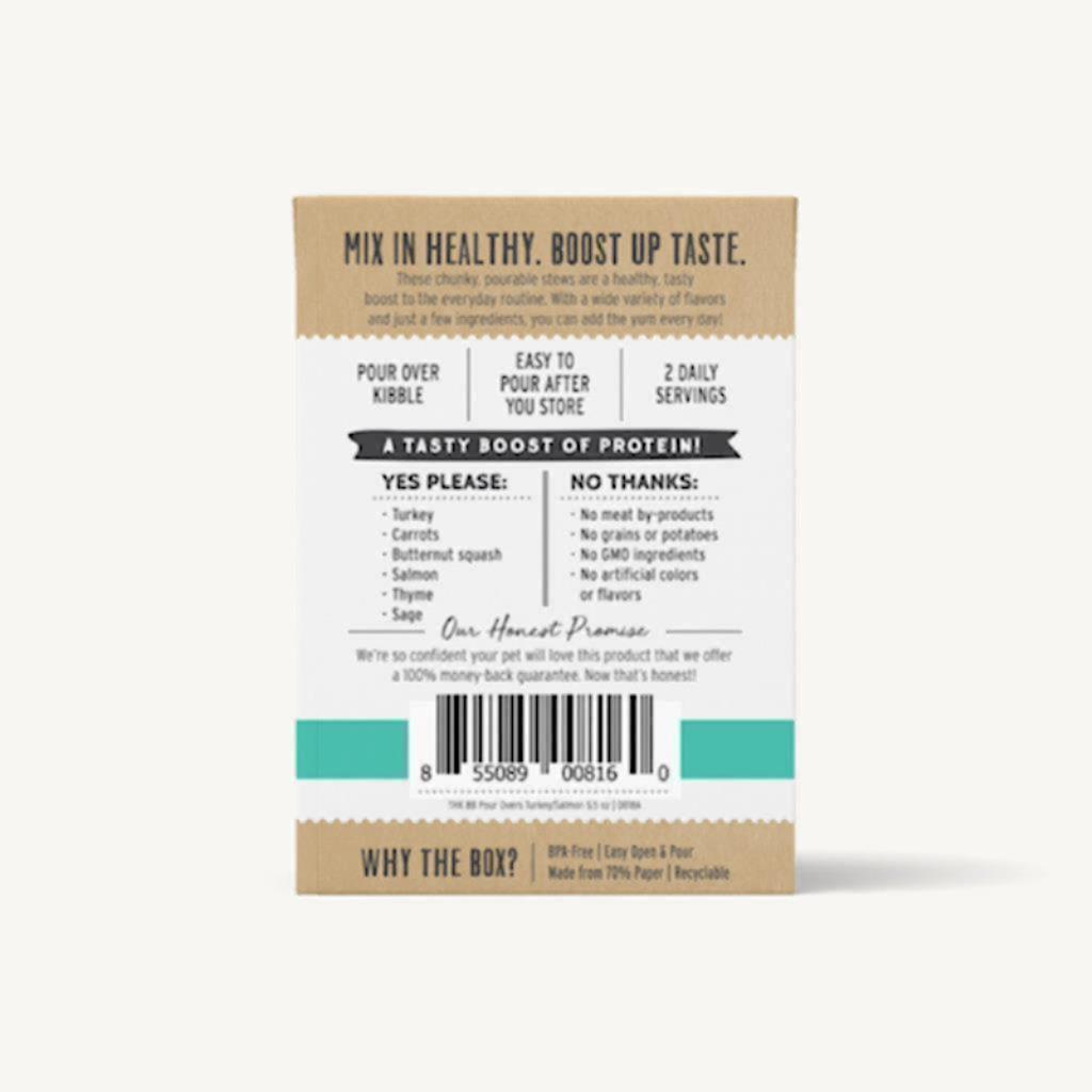 Bone Broth Pour Overs Turkey & Salmon Stew