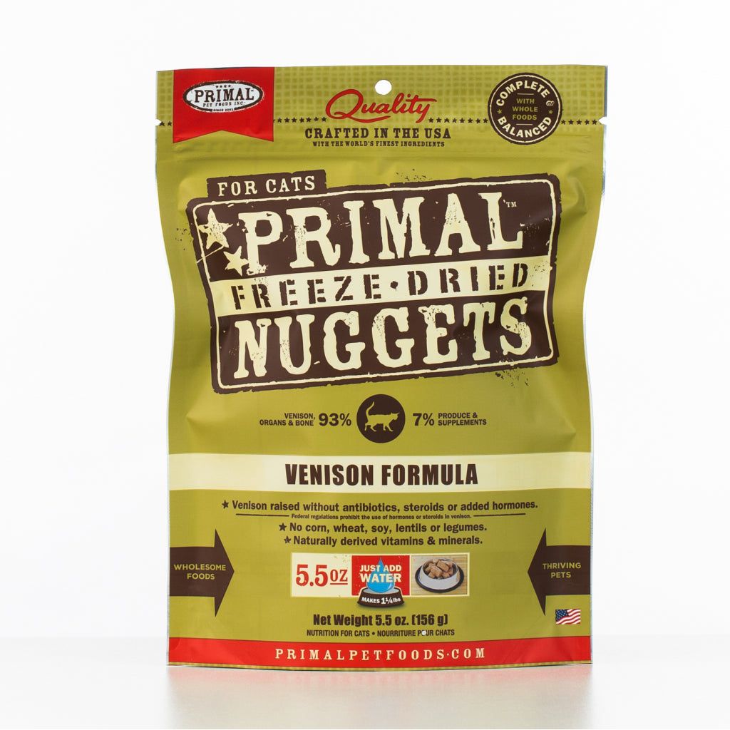 Primal - Freeze Dried Meal - Cat Venison