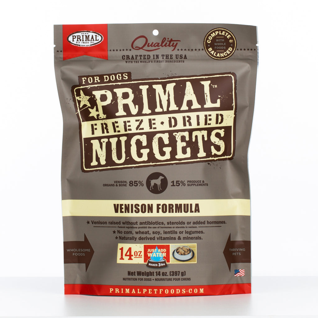 Primal - Freeze Dried Meal - Dog Venison