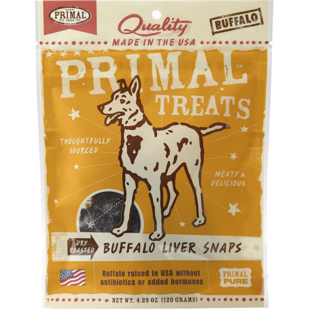 Primal - Dog Buffalo Liver Snaps