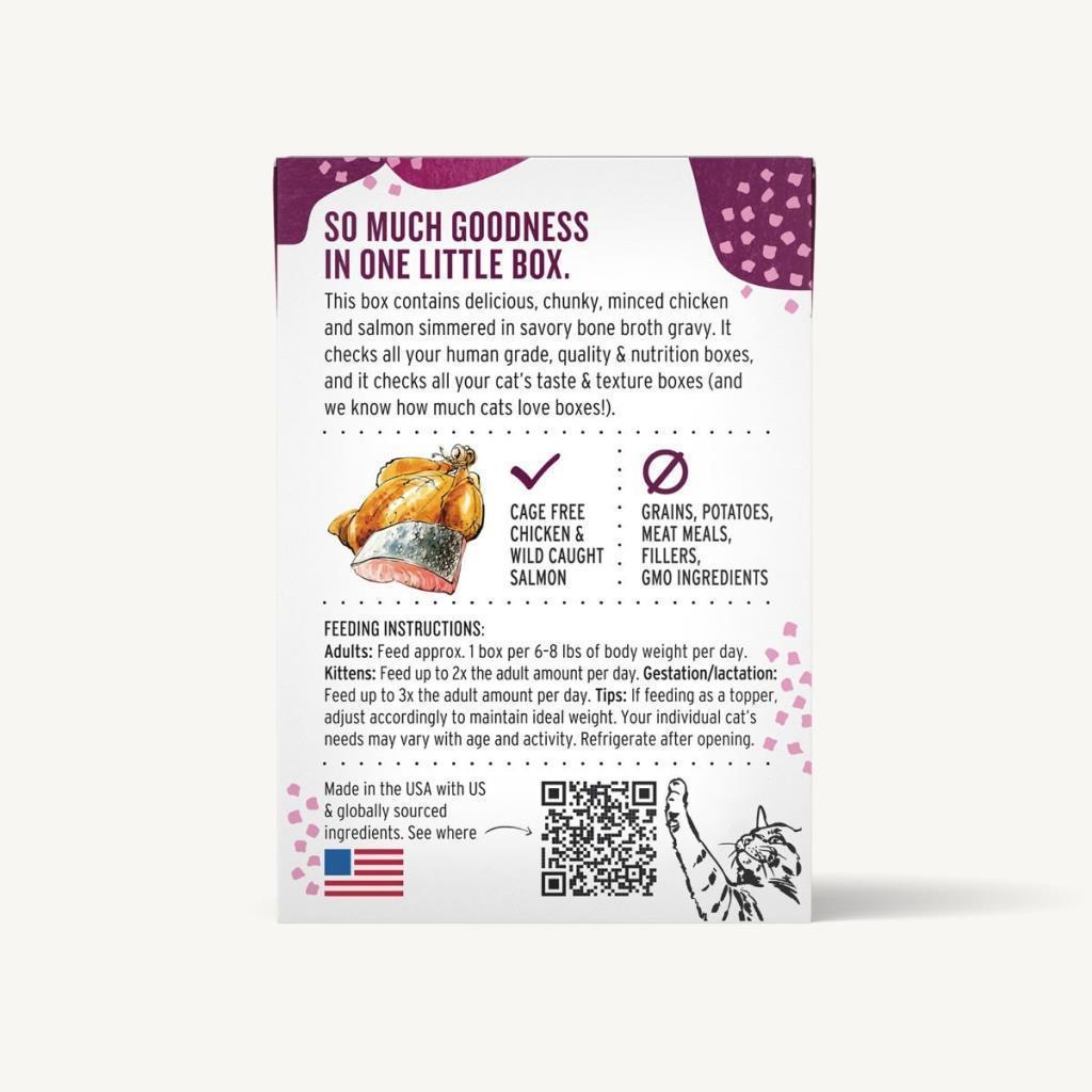 Minced Chicken & Salmon