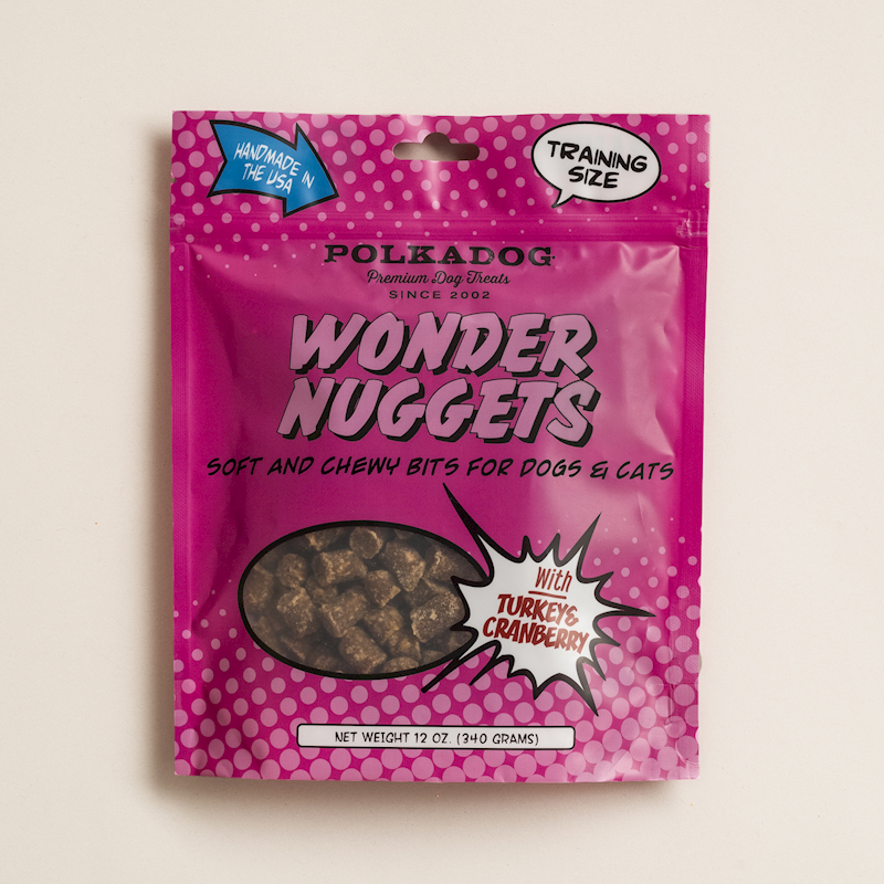 Polkadog Wonder Nuggets Turkey & Cranberry