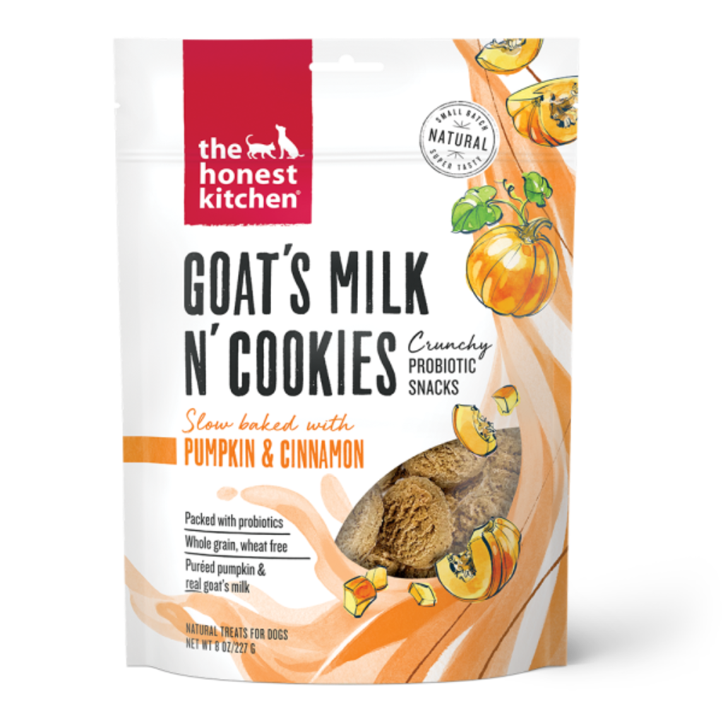 Goat's Milk N' Cookies with Pumpkin