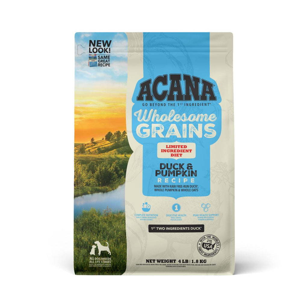 Champion - Acana - Dog Singles Wholesome Grains Duck & Pumpkin