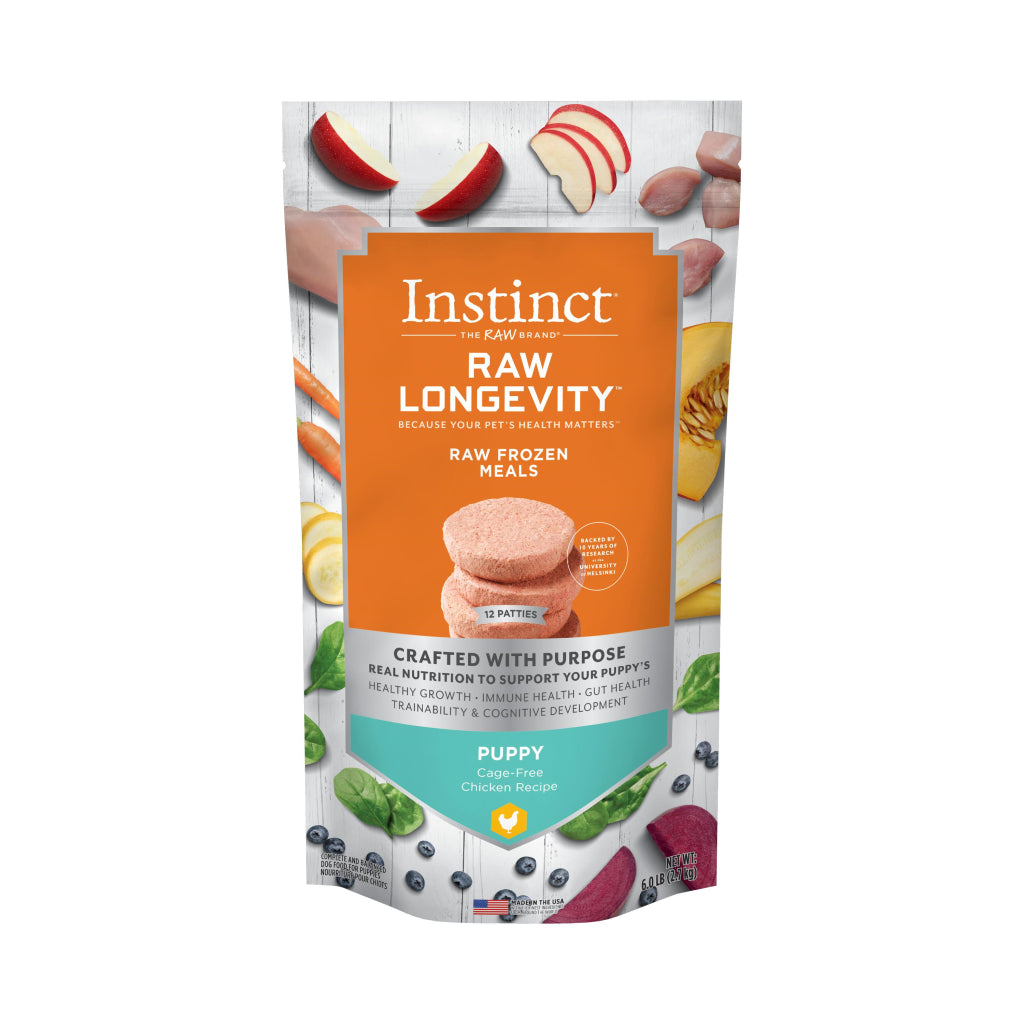 Instinct Longevity - Puppy Chicken Patties