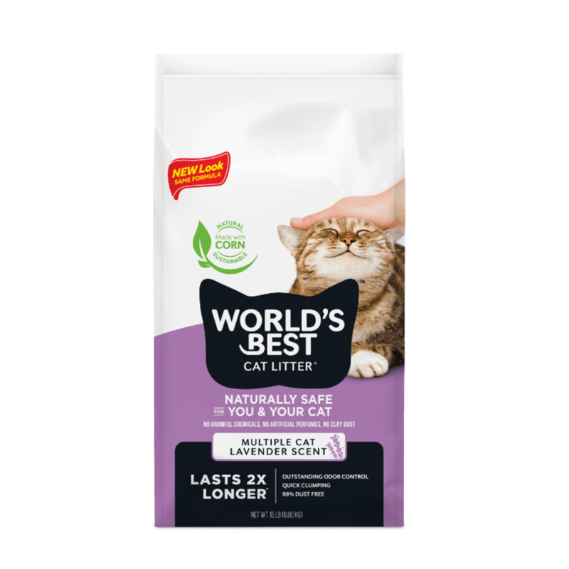 Worlds Best - Scented Multi Cat Clumping Litter