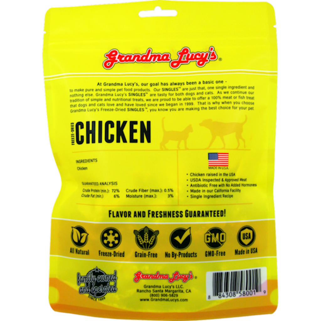 Grandma Lucy's - Dog Freeze Dried Chicken Treat