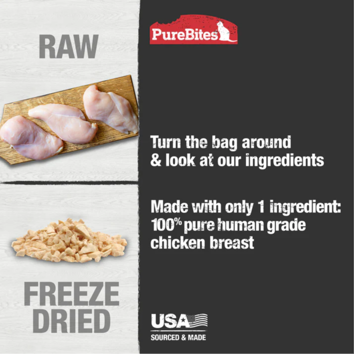 PureBites - Cat Chicken Breast Size