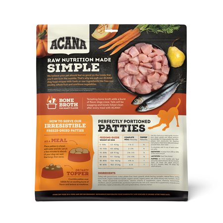 Acana - Free Run Turkey Patties