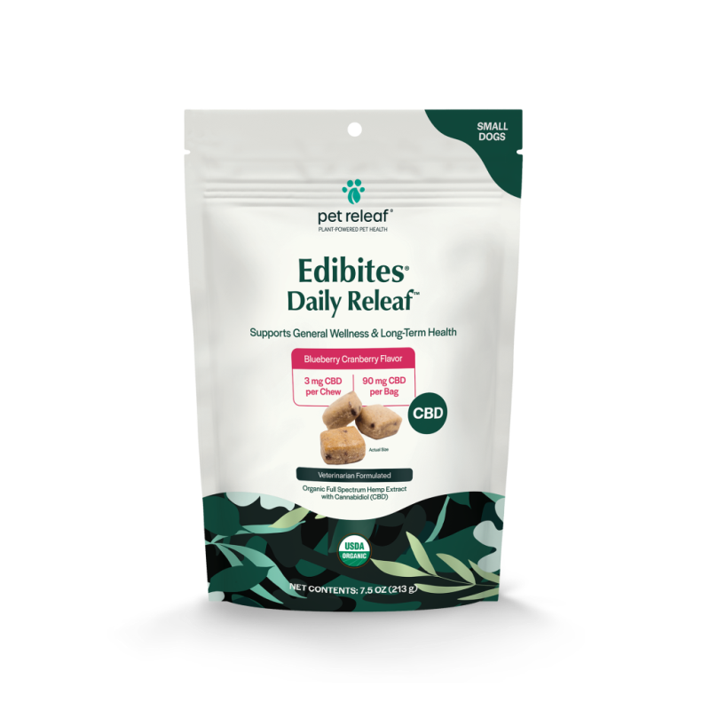 Pet Releaf - Edibites Blueberry Cranberry - Small