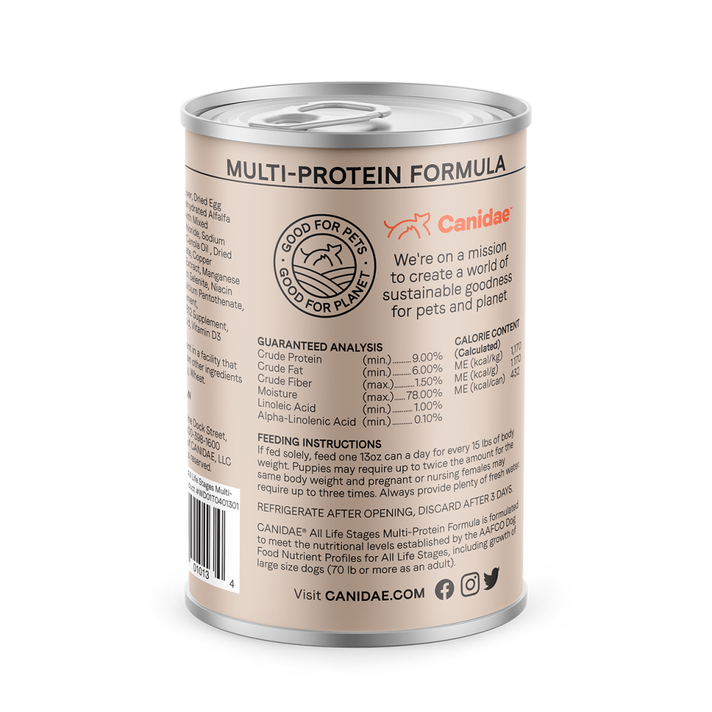 Canidae - All Life Stages - Dog Multi-Protein Chicken, Lamb & Fish