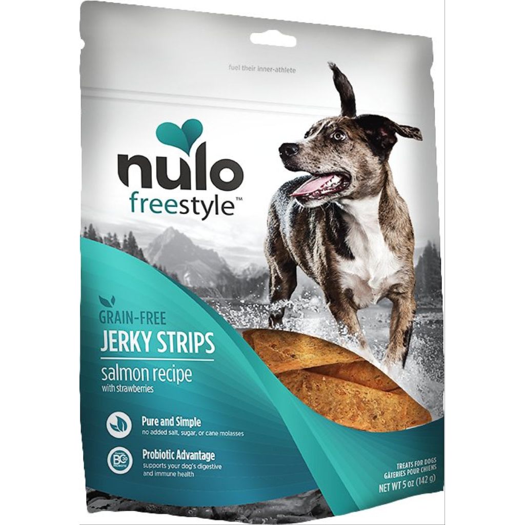 Nulo - Freestyle - Dog Jerky Treat Salmon Strawberry