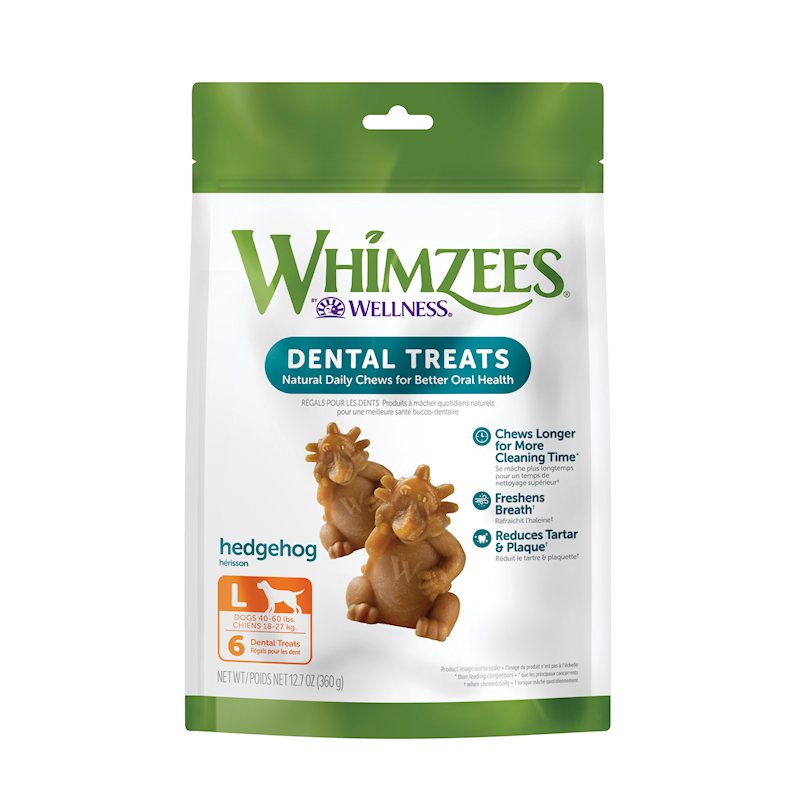 WellPet - Whimzees - Hedgehog L Value Bag