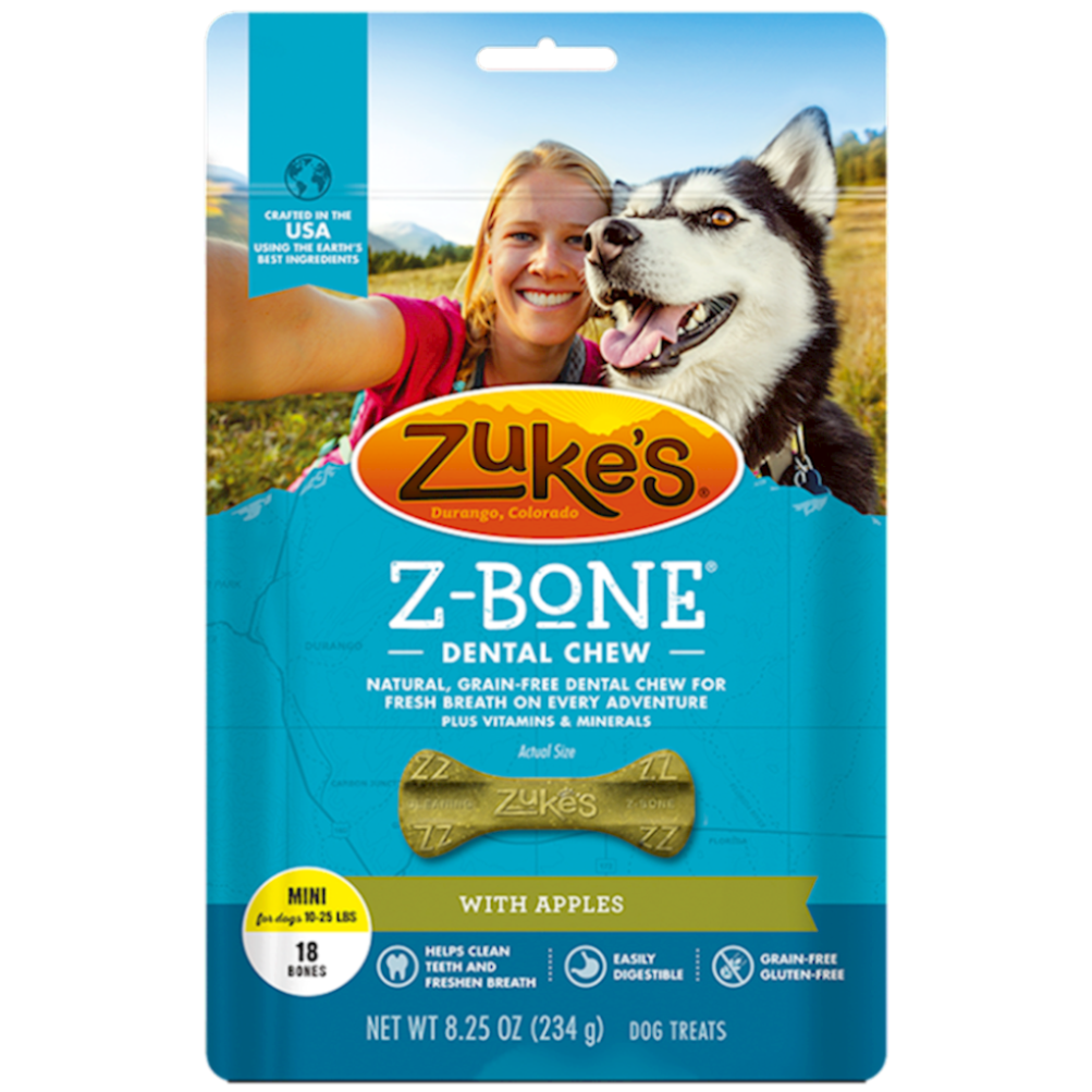 Zukes - Dog Dental Chew Apple Crisp