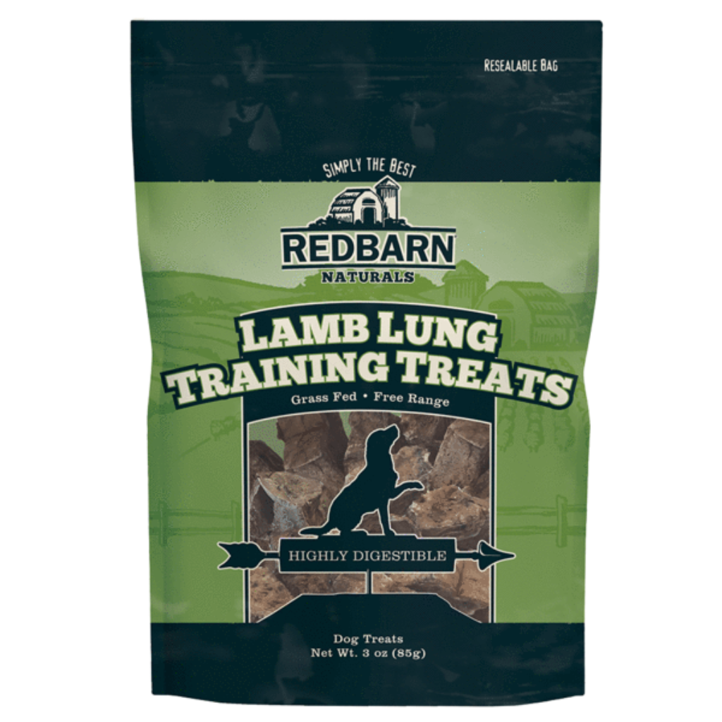 Redbarn Lamb Lung Training Treat, 3-oz