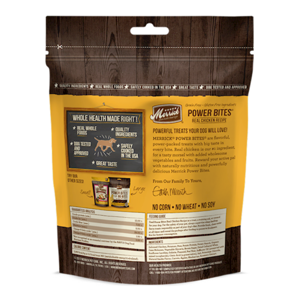Merrick - Dog Power Bites Chicke