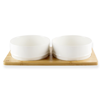Be One Breed -  Bamboo Diner w/ Ceramic Bowls